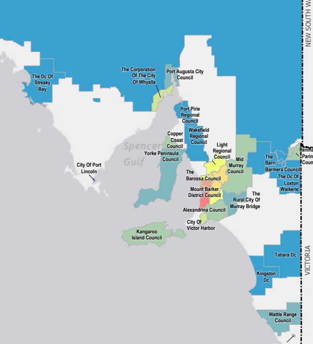 South Australian Councils Map Call For Clearer Sa Pandemic Mapping | Hon Geoff Brock Mp